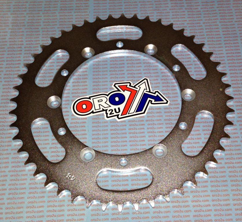 Dirt Racing Rear Sprocket Steel 48 [JTR460.48] 520, Silver