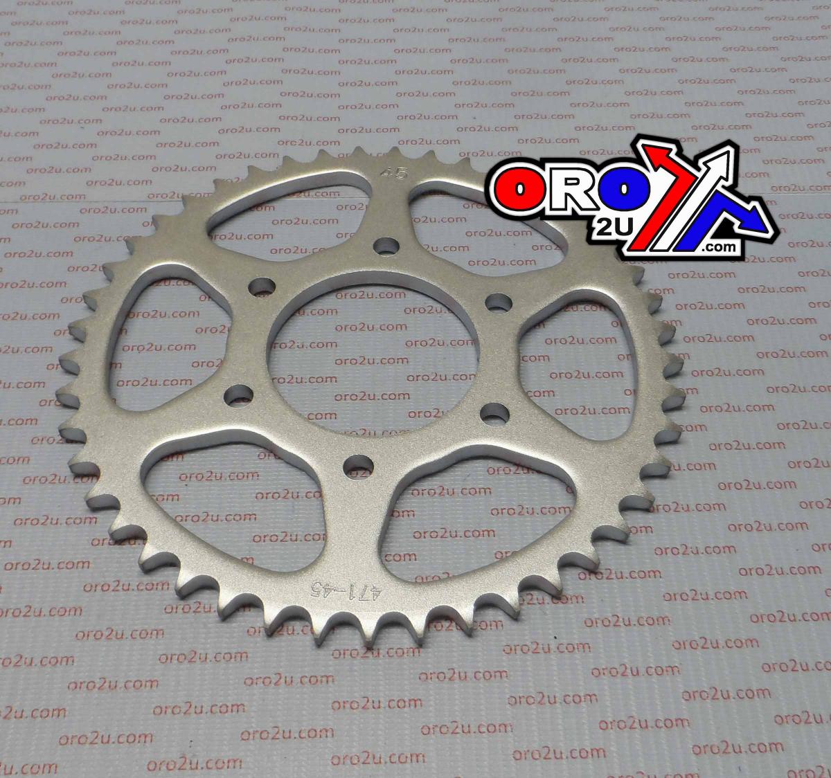 Rear Sprocket JTR471.45 Steel, Honda Road Jt