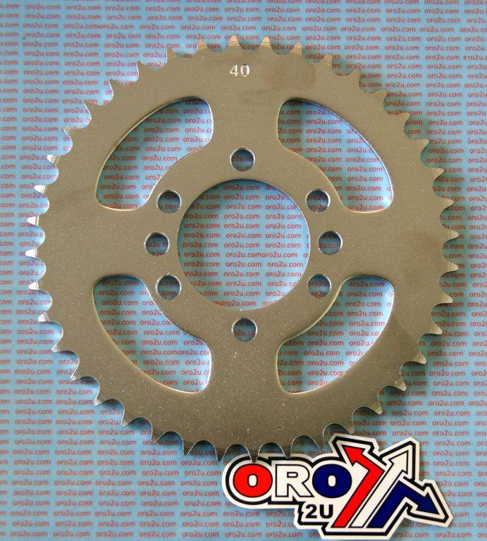 Dirt Racing Rear Sprocket 40 [JTR1826.40] 520, Silver