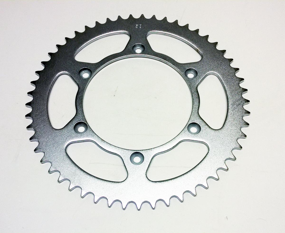 Dirt Racing Rear Sprocket Steel 53 [JTR822.53] 520, Silver
