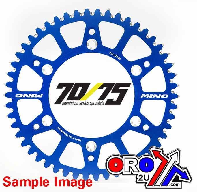 Mino Rear Sprocket Alloy Blue 808, 25-423-520-48 Blue