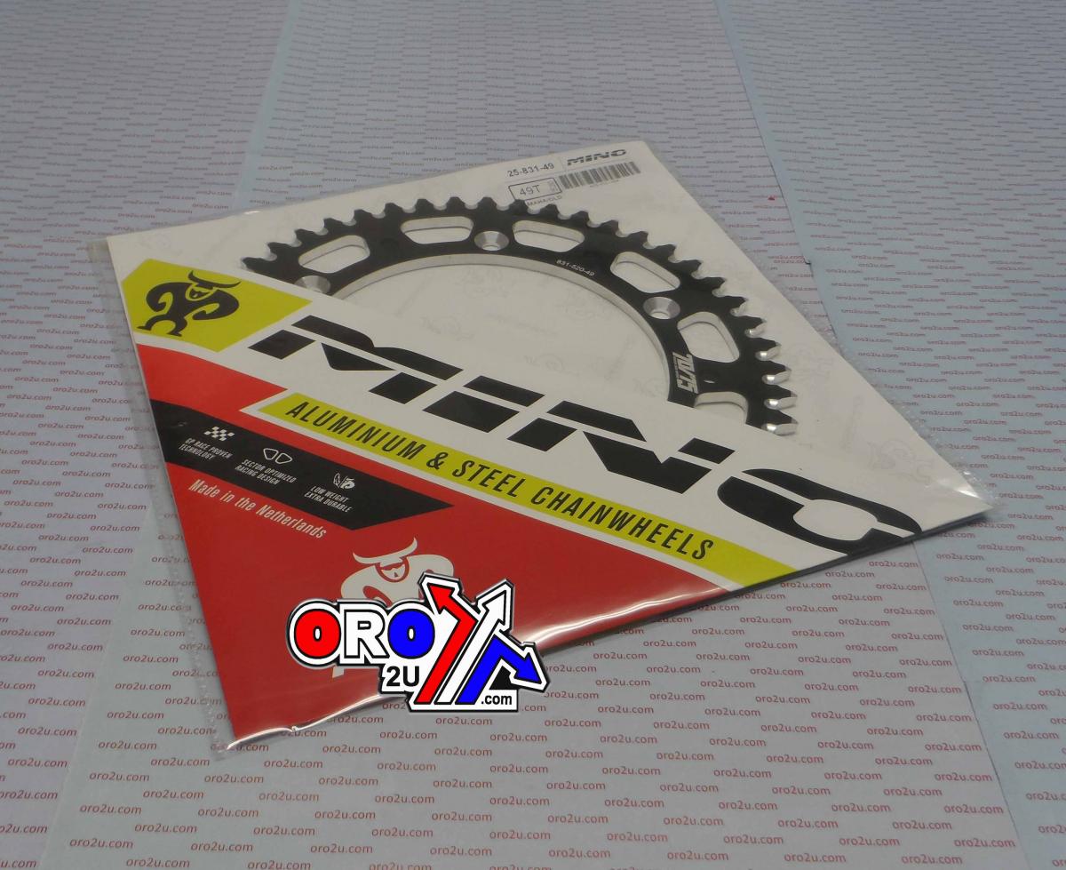 Mino Rear Sprocket Alloy Black 853, 25-831-520-49