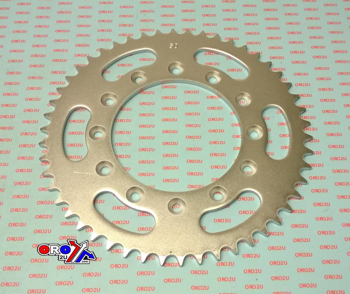Dirt Racing Rear Sprocket Steel 50 [JTR897.50] 520, Silver, 58310151050