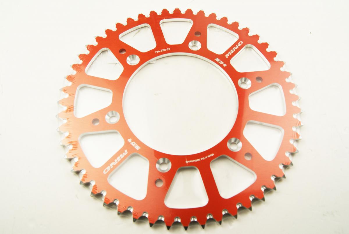 Mino Rear Sprocket Alloy Orange, 25-724-520-52