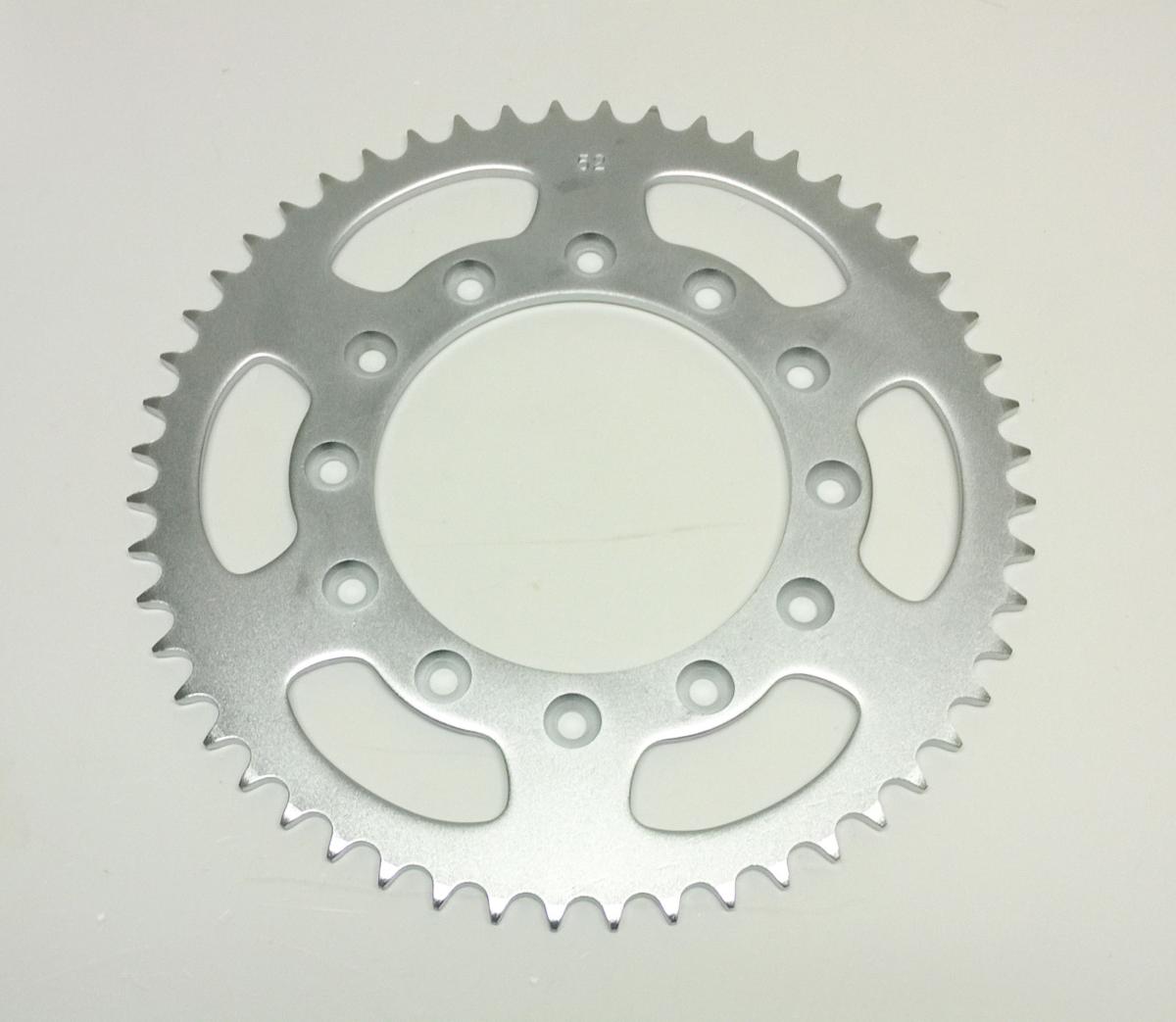 Dirt Racing Rear Sprocket Steel 52 [JTR897.52] 520, Silver