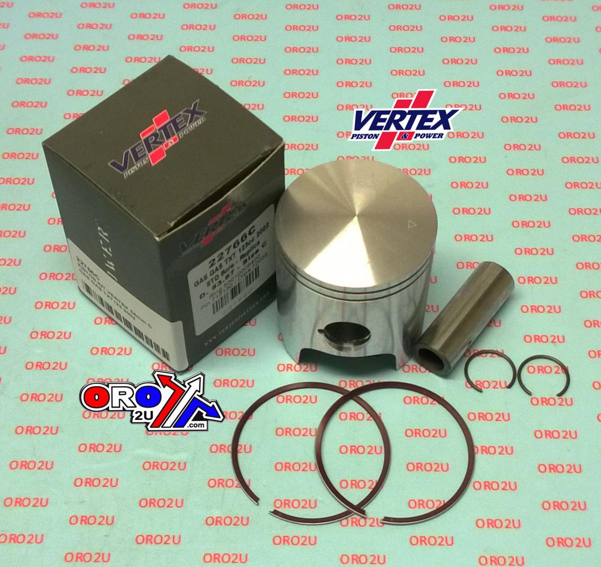 Piston Kit Vertex 54.0 C Gas Gas Txt 125 02-21, Vertex