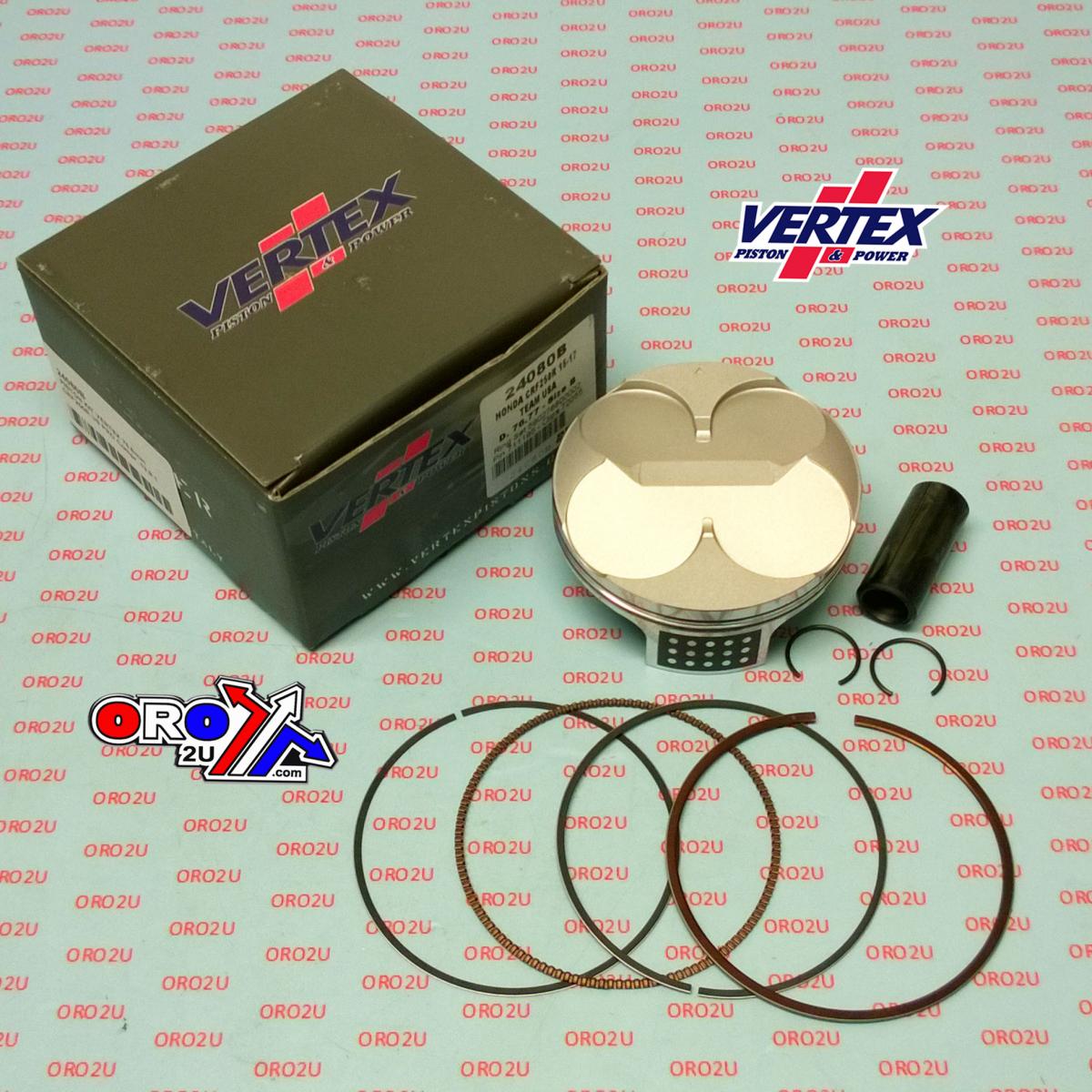 Piston Kit Vertex 76.8 C Hc Honda CRF 250 15-17, Vertex Us-pro Hc Compr 13,9.1