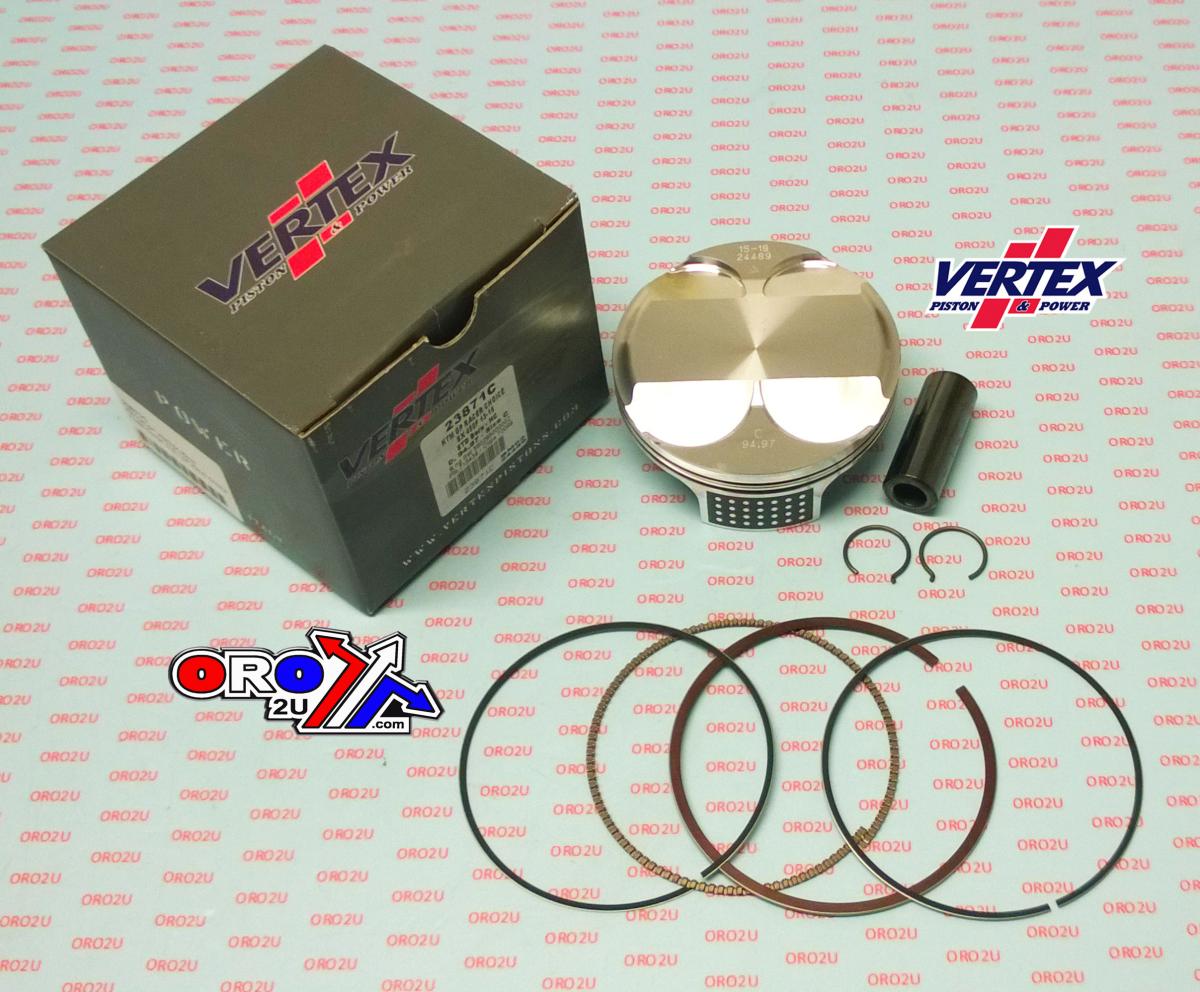 Piston Kit Vertex 95.0 B GP KTM SX/Husky FC 450 13-15, Vertex Hc Compr 13,5:1 GP Racers Choice