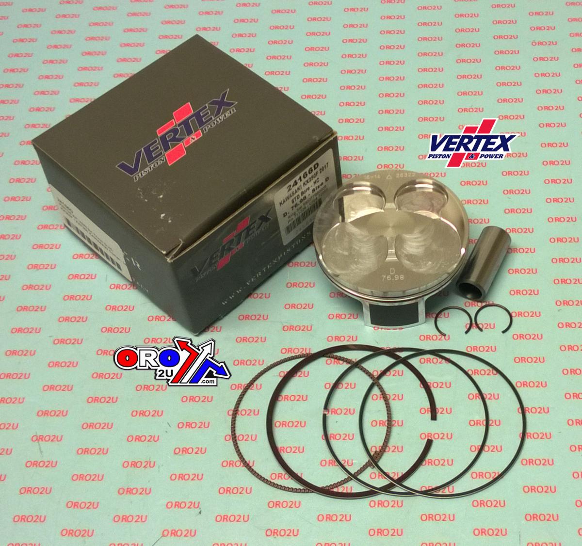 Piston Kit Vertex 77.0 B Hc Kawasaki KX/KXF 250 2017, Vertex Hc Compr 14,7:1