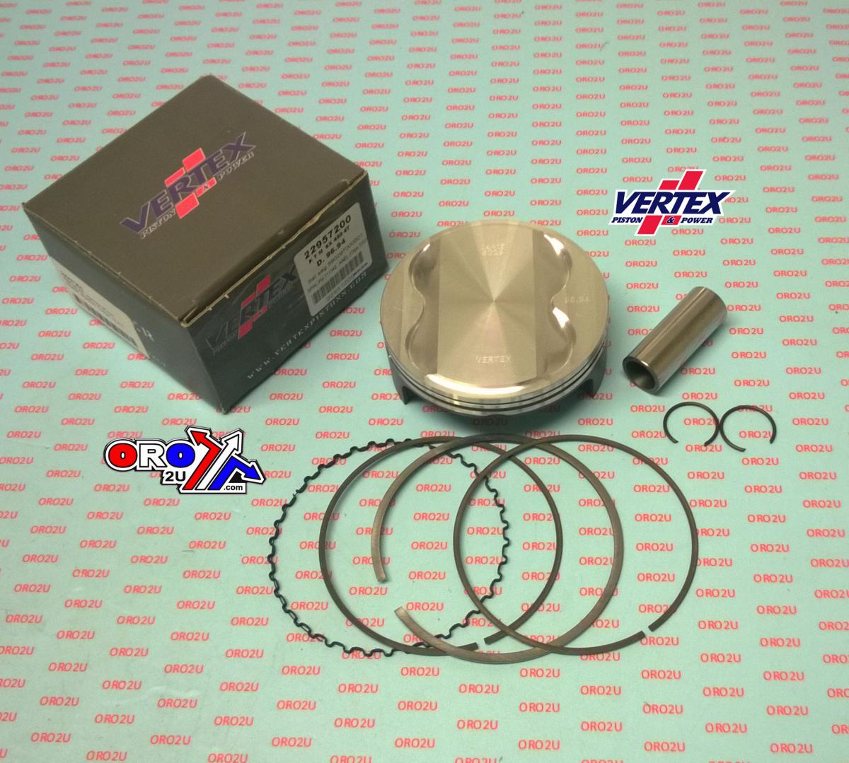 Piston Kit Vertex 97.0 KTM SX 450 2003-2006 Big Bore, Vertex Os +2.00 Compr 12,0:1