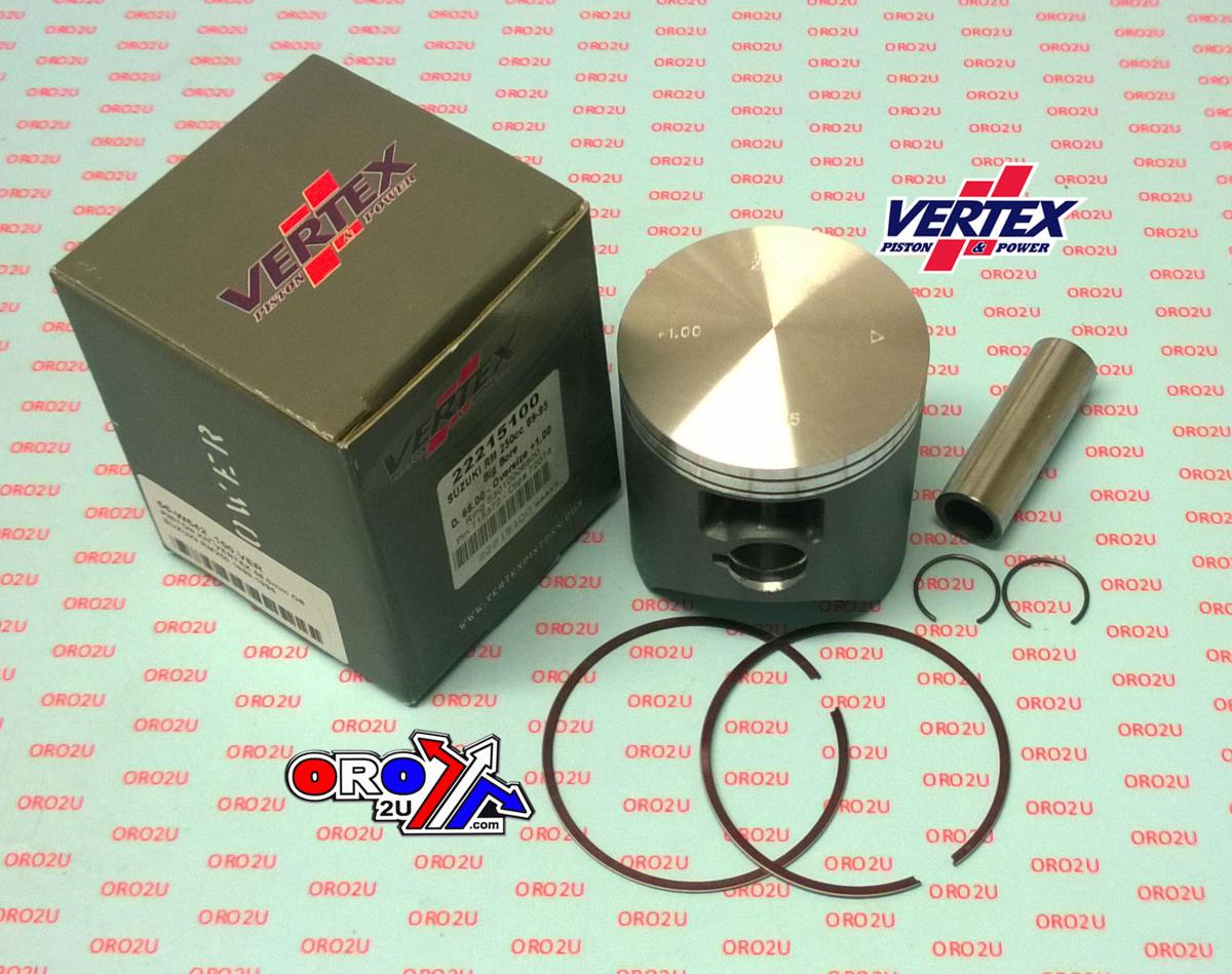 Piston Kit Vertex 67.0 D Suzuki RM 250 89-95, Vertex 22215D