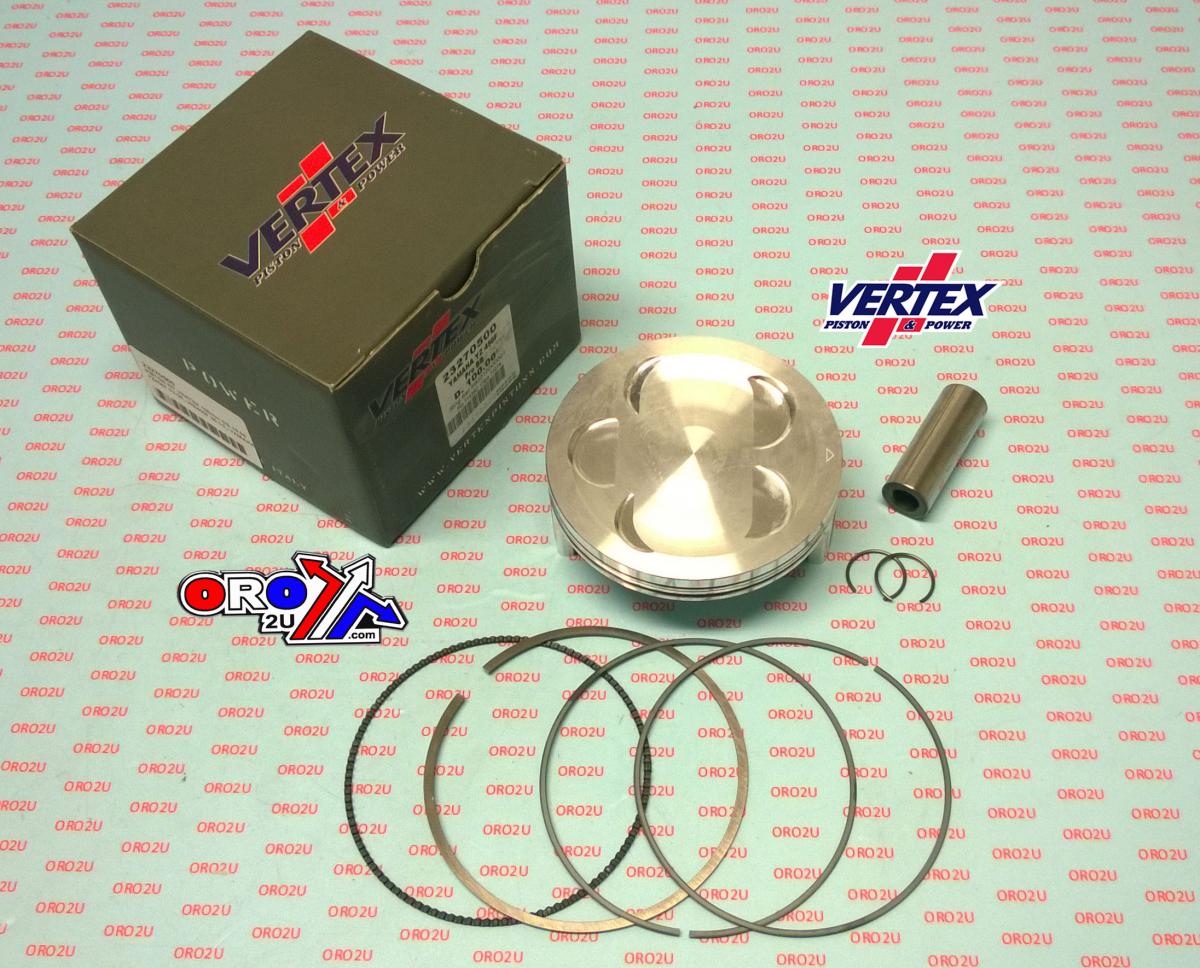Piston Kit Vertex 100.0 Yamaha WR/YZ 450 03-15, Vertex Os +5.00 Big Bore Xl Compr 12,5:1