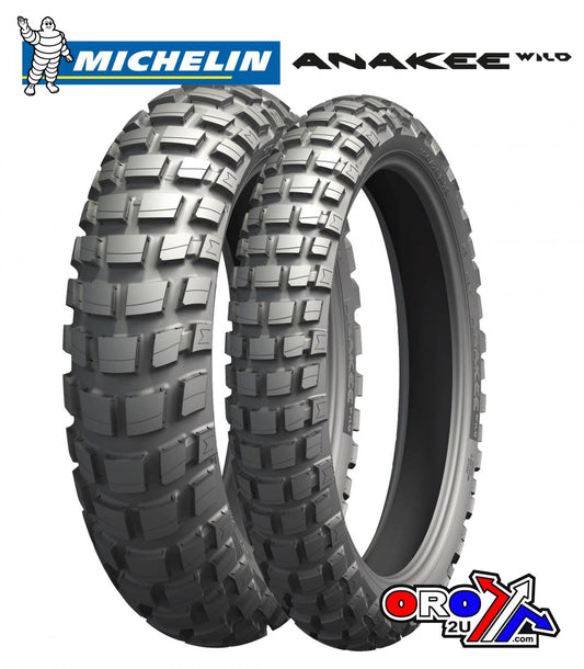 130/80-17 (65R) MICHELIN ANAKEE WILD, REAR TRAIL TYRE 036642, ROAD, MC