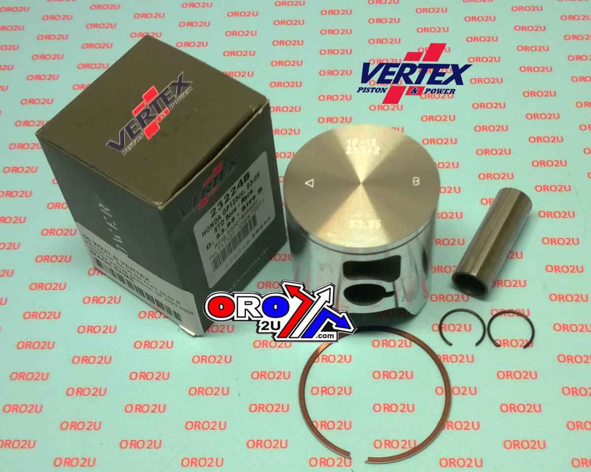 Piston Kit GP Flat 54.00 B RS125 03-09, Vertex 23224B GP Honda
