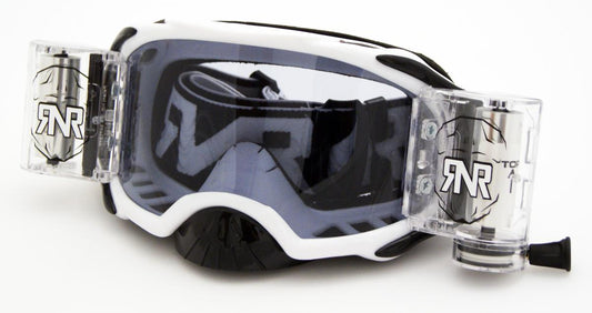 RNR PLATINUM WVS-V2 48mm, WHITE GOGGLE, ROLL OFF, GAC22, WIDE VISION SYSTEM