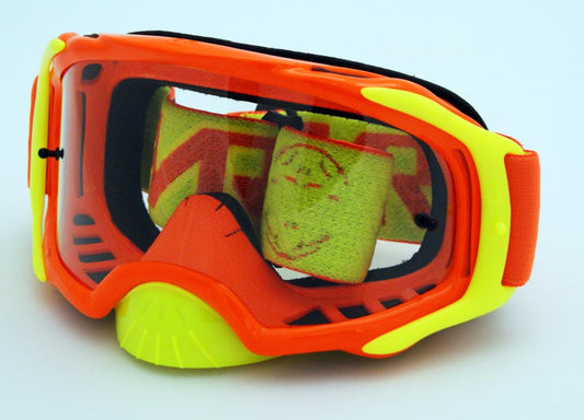 RNR PLATINUM TEAR OFF, ORANGE FLO GOGGLE, GAT46, TEAR OFF