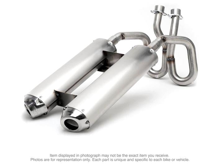 END OF LINE Powercore 4 Dual Exhaust System 08-12 Kawasaki TERYX 750 - FMF 042172