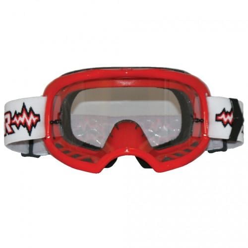 RNR COLOSSUS RED TEAR OFF, RED GOGGLE, GX45TO, TEAR OFF