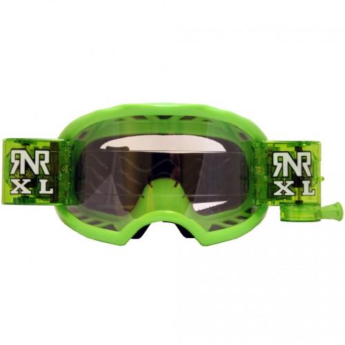 RNR COLOSSUS GREEN XL ROLL & TEAR OFF, GREEN GOGGLE, 36MM ROLL OFF, GX47XL, ROLL & TEAR OFF