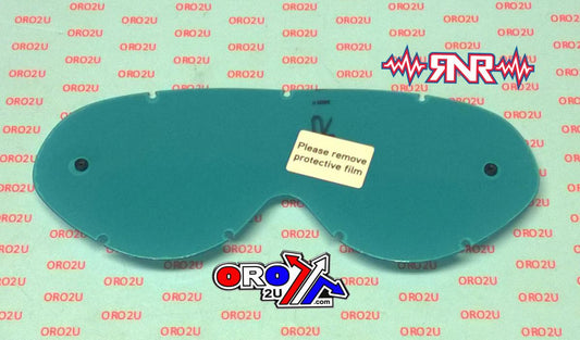 HYBRID TEAR OFF LENS BLUE RIP N ROLL, ANTI FOG, ANTI SCRATCH, LB201