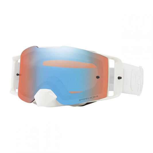 OAKLEY FRONT LINE FACTORY PILOT, OA OO7087-10, WHITEOUT, WHITE, SAPPHIRE IRIDIUM LENS