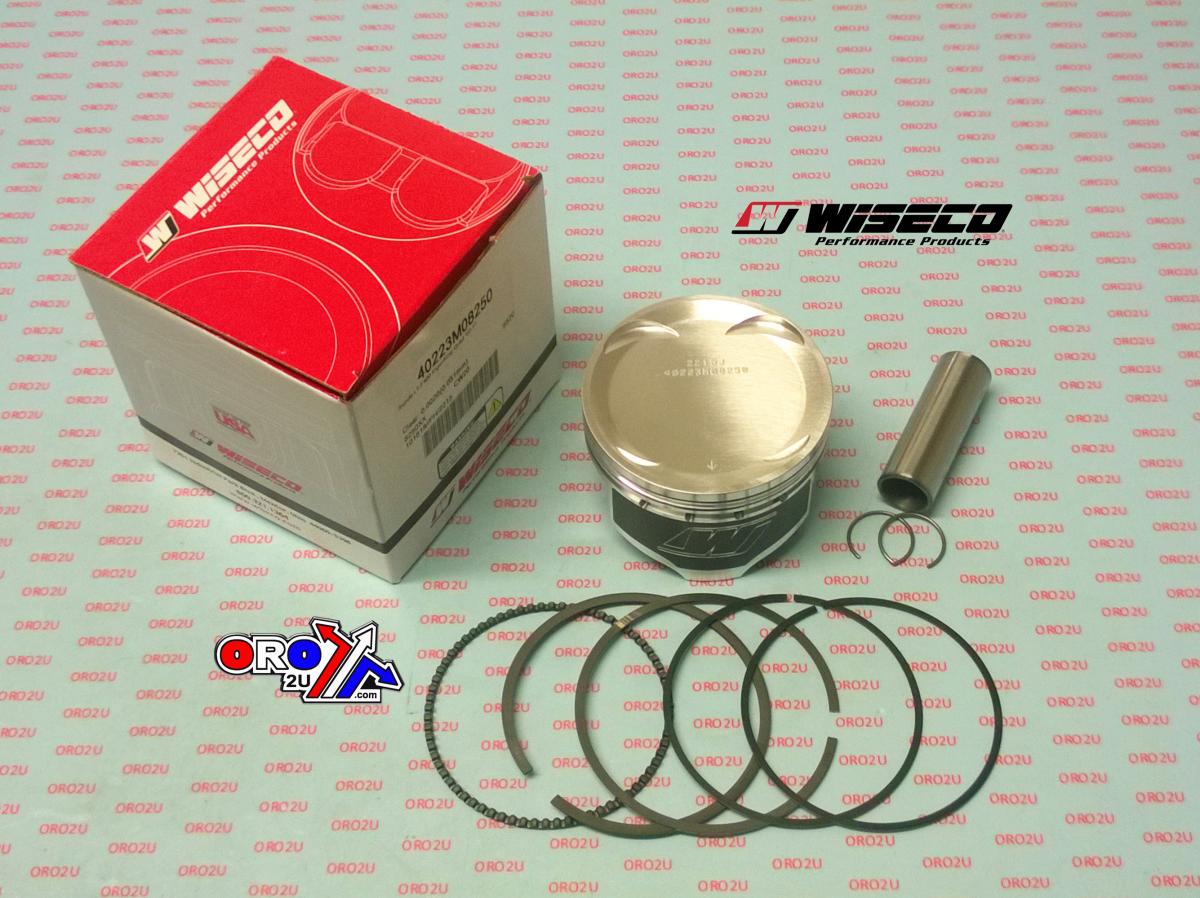 Piston Kit 02-19 LT-F400 82.50mm Os 0.50, Wiseco 40223M08250 ArmorGlide ATVs