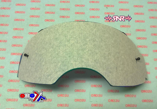 OAKLEY AIRBRAKE LENS GREEN MIRROR, RNR LMPCV023 TO FIT AIRBRAKE GOGGLES, NOT GENUINE OAKLEY