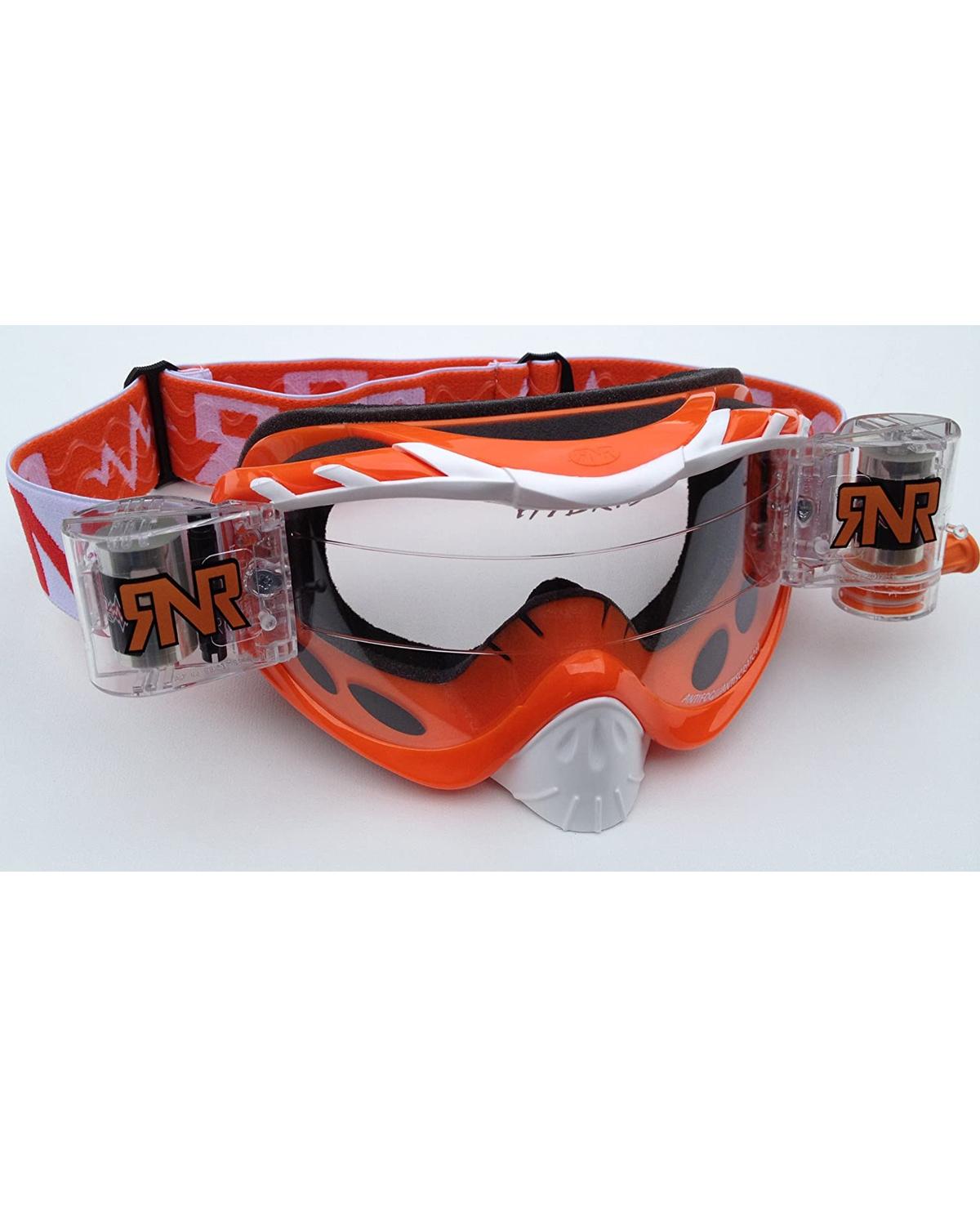 £18+VAT WHILST STOCKS LAST, RNR HYBRID RED FULLY LOADED ROLL OFF, RED GOGGLE GH45, ROLL & TEAR OFF