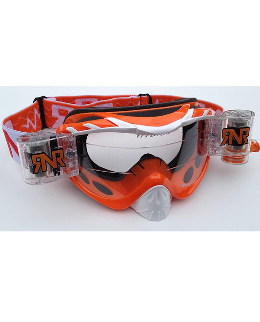 £18+VAT WHILST STOCKS LAST, RNR HYBRID RED FULLY LOADED ROLL OFF, RED GOGGLE GH45, ROLL & TEAR OFF