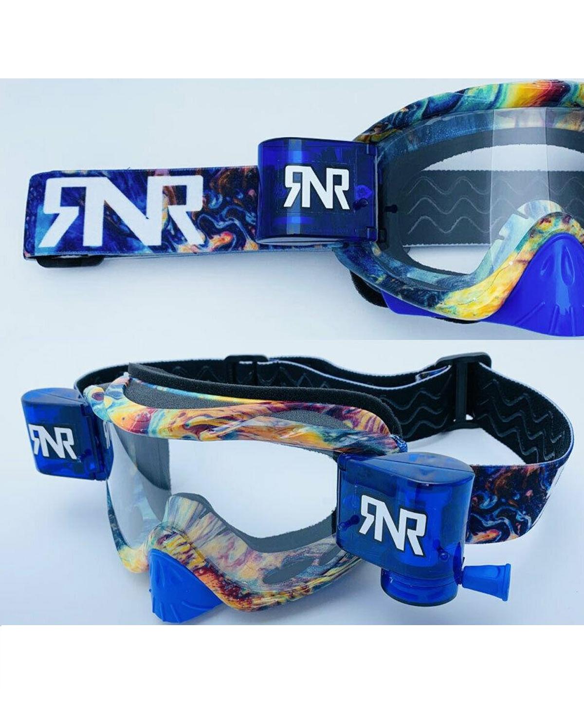 £18+VAT WHILST STOCKS LAST, RNR HYBRID SLICK FULLY LOADED ROLL OFF, SLICK GOGGLE GH11, ROLL & TEAR OFF