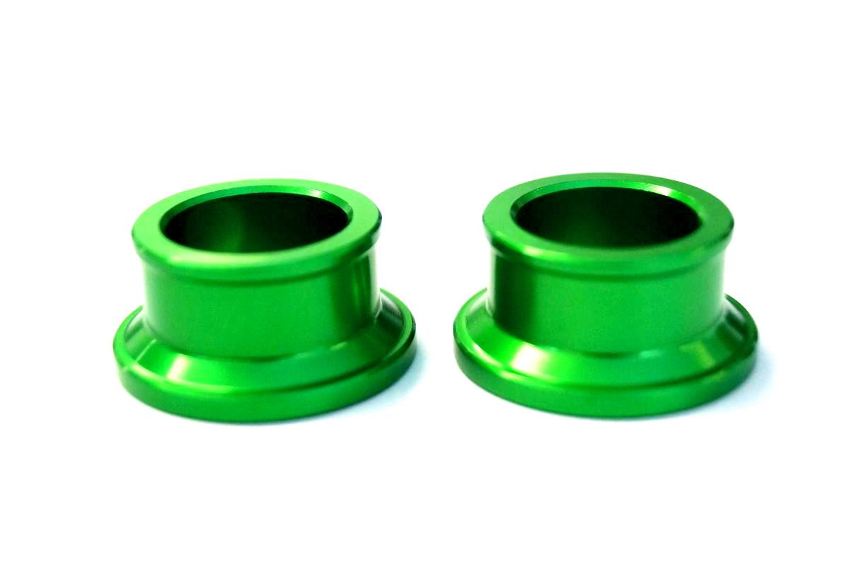 Factory Image Racing Wheel Spacer Kit Rear KX 80/85, FIR ASWS-209 Green, 92143-1938