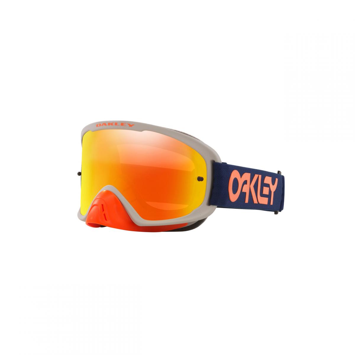 OAKLEY O FRAME 2.0 PRO MX FACTORY PILOT, OA OO7115-23, FIRE IRIDIUM LENS