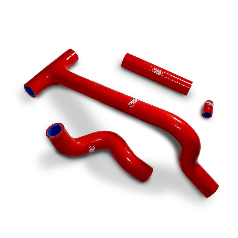 COOLANT HOSE 4 PIECE KIT RED 20-25 BETA 250 300 RR 2T THERMOSTAT BYPASS SAMCO BET-15-RD