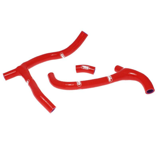 COOLANT HOSE 3 PIECE KIT RED 09-12 HONDA 450 CRF R 'Y' RACE DESIGN SAMCO SPORT HON-50-RD