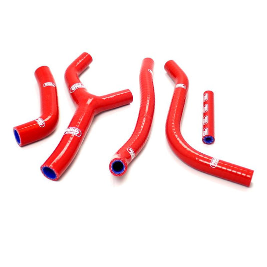 COOLANT HOSE 5 PIECE KIT RED 82-83 HONDA 125 CR SAMCO SPORT HON-60-RD