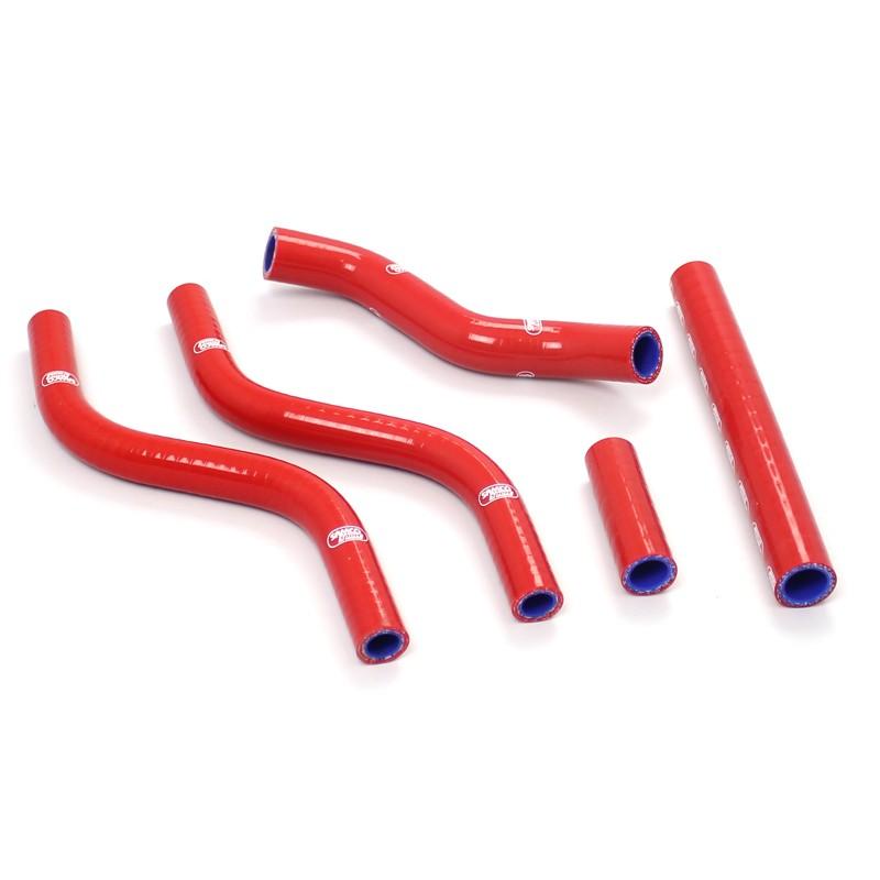 COOLANT HOSE 4 PIECE KIT RED 89 HONDA 125 CR R SAMCO SPORT HON-88-RD
