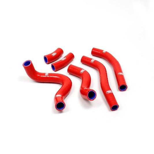 COOLANT HOSE 6 PIECE KIT RED 15-16 HONDA 450 CRF R OEM DESIGN SAMCO SPORT HON-96-RD