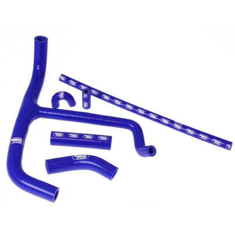 COOLANT HOSE 6 PIECE KIT BLUE 04-08 HUSABERG 450 550 650 FE FS SAMCO SPORT HUB-1-BU