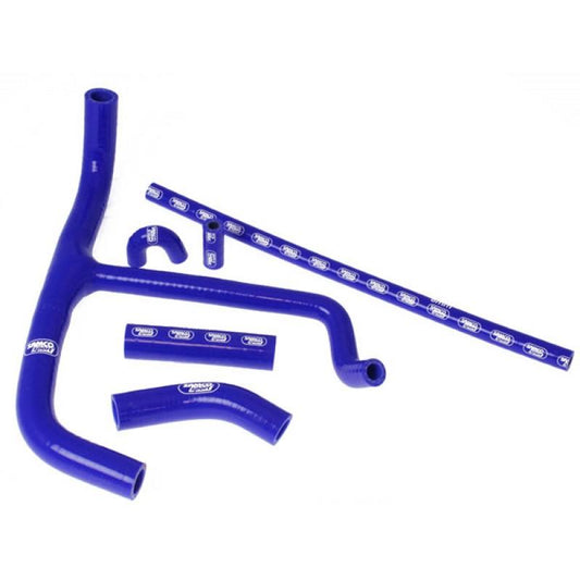 COOLANT HOSE 6 PIECE KIT BLUE 04-08 HUSABERG 450 550 650 FE FS SAMCO SPORT HUB-1-BU