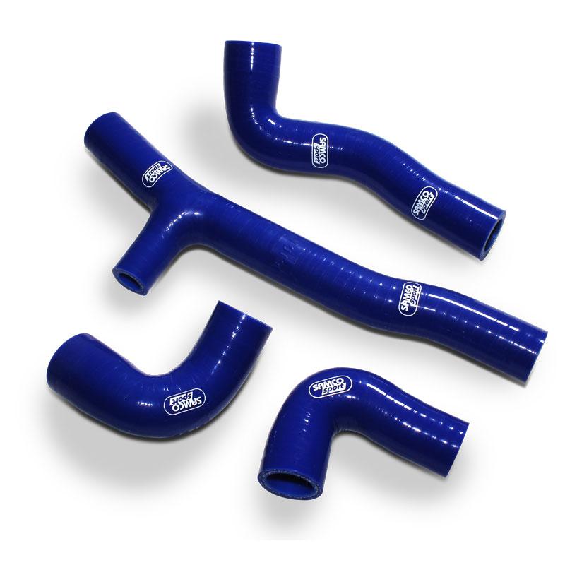 COOLANT HOSE 4 PIECE KIT BLUE 20-23 KTM 150 TE EXC XC-W TPI OEM DESIGN SAMCO KTM-120-BU