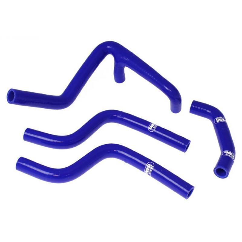 COOLANT HOSE 4 PIECE KIT BLUE 00-07 HUSQVARNA 250 360 CR WR SAMCO SPORT HUS-3-BU
