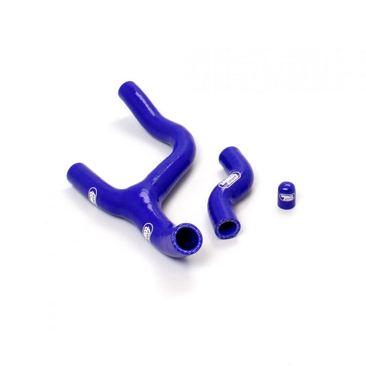 COOLANT HOSE 4 PIECE KIT BLUE 12-16 HUSQ KTM 250 350 EXC-F THERMO BYPASS SAMCO KTM-43-BU