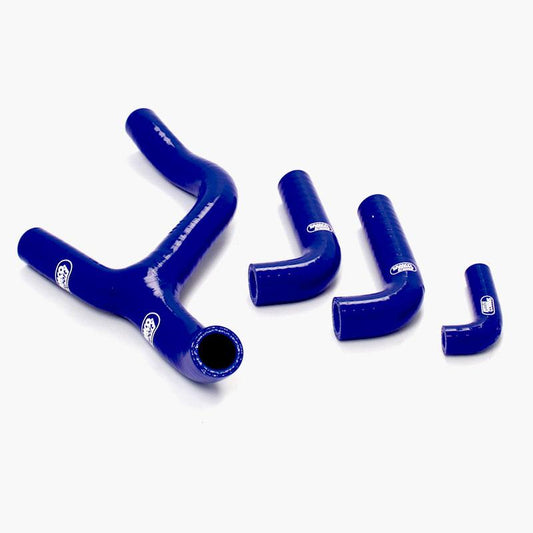 COOLANT HOSE 4 PIECE KIT BLUE 12-16 HUSQ KTM 250 350 FE EXC-F 'Y' DESIGN SAMCO KTM-53-BU
