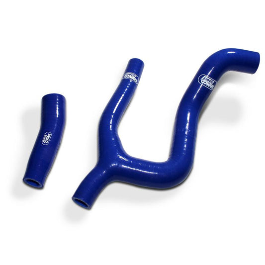 COOLANT HOSE 2 PIECE KIT BLUE 20-23 GAS HUSQ KTM 250 THERMOSTAT BYPASS SAMCO KTM-116-BU