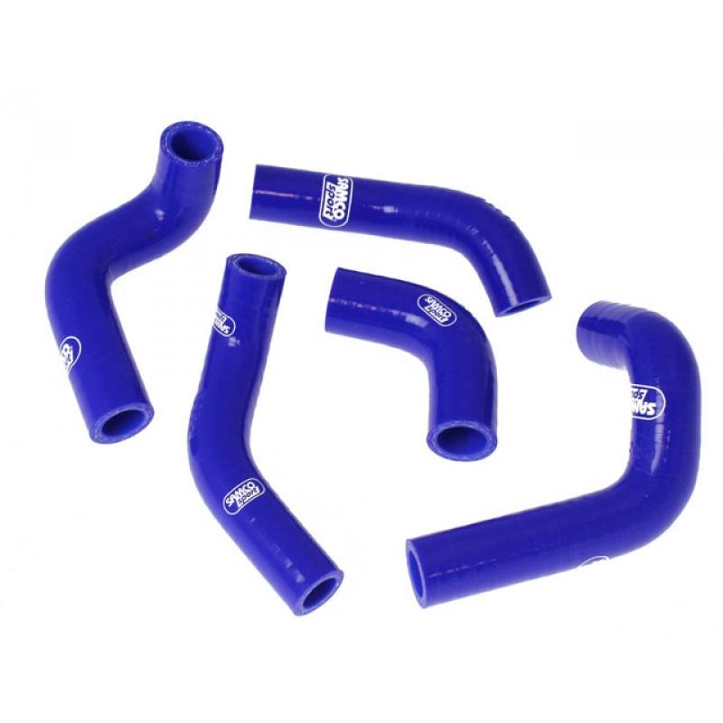 COOLANT HOSE 5 PIECE KIT BLUE 02-09 HUSQVARNA 400 450 510 TC TE SAMCO SPORT HUS-2-BU