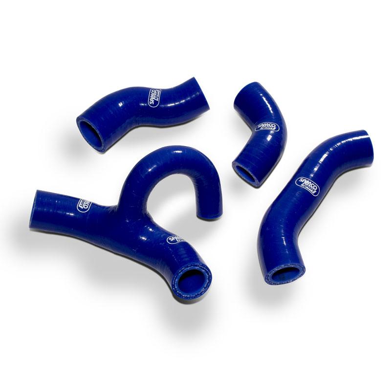 COOLANT HOSE 4 PIECE KIT BLUE 20-23 KTM HUSQ 450 500 FE EXC-F XCF-W OEM DESIGN SAMCO KTM-117-BU