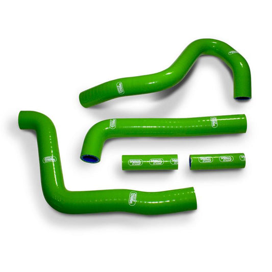 COOLANT HOSE 5 PIECE KIT GREEN 03-04 KAWASAKI 250 KX SAMCO SPORT KAW-16-GN