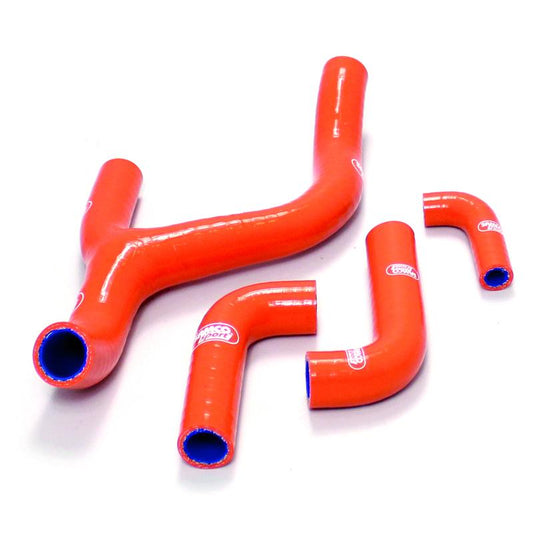 COOLANT HOSE 4 PIECE KIT ORANGE 12-16 KTM 250 350 'Y' RACE DESIGN SAMCO SPORT KTM-53-OR