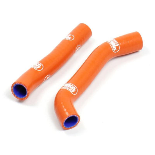 COOLANT HOSE 2 PIECE KIT ORANGE 13-17 KTM 350 FREERIDE SAMCO SPORT KTM-66-OR