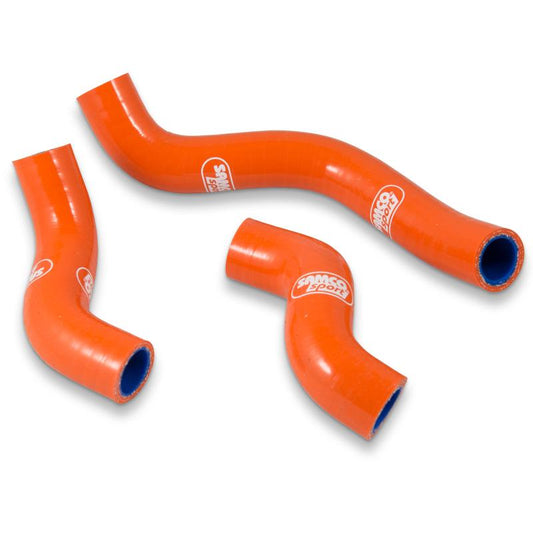 COOLANT HOSE 3 PIECE KIT ORANGE 15 KTM 450 SX-F FACTORY EDITION SAMCO SPORT KTM-78-OR